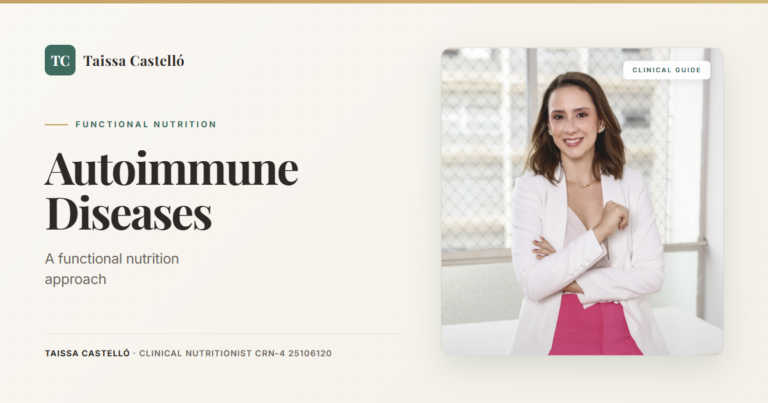 Autoimmune Diseases and Nutrition: A Functional Approach