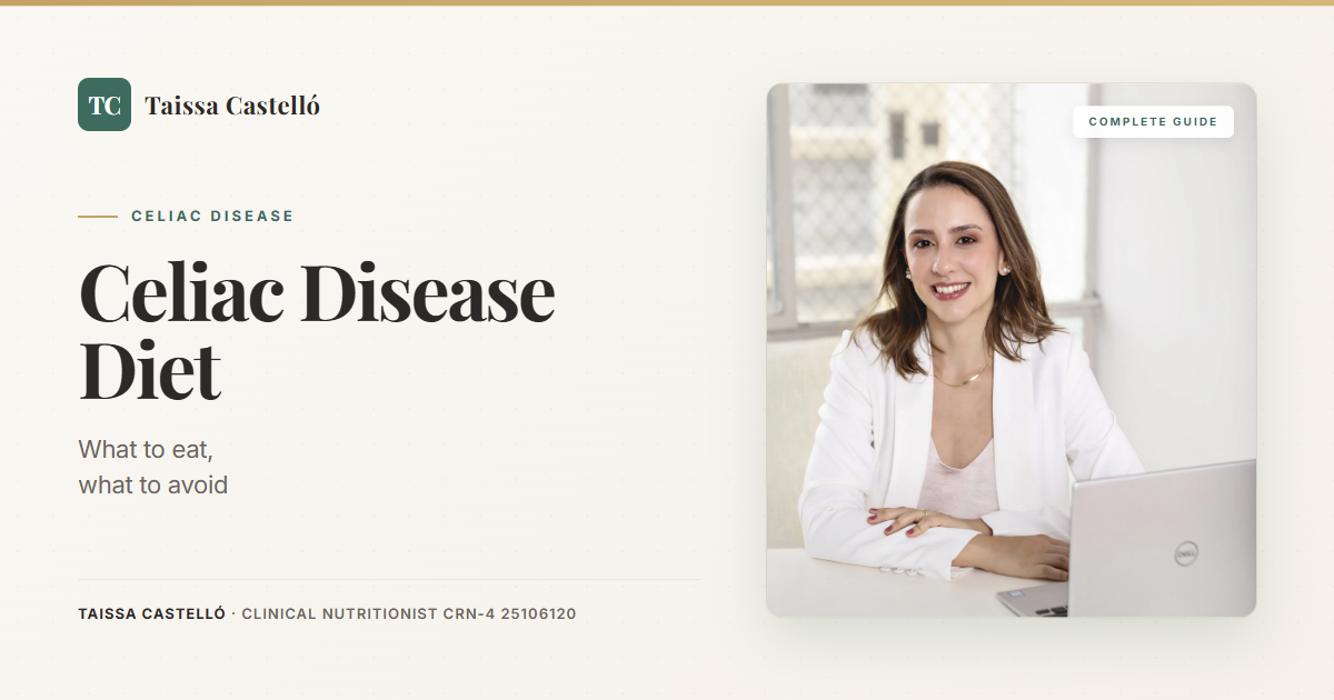 Celiac Disease Diet: What to Eat, What to Avoid, and How to Thrive Gluten-Free