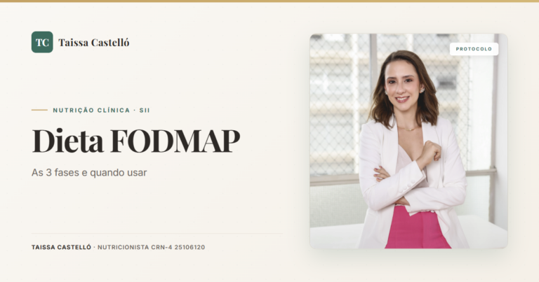 Dieta FODMAP: O Que É, Como Funciona, as 3 Fases e Adaptações Brasileiras